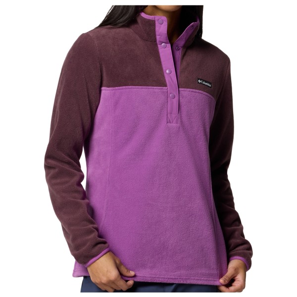 Columbia - Women's Benton Springs 1/2 Snap Pull Over II - Fleecepullover Gr L lila von Columbia