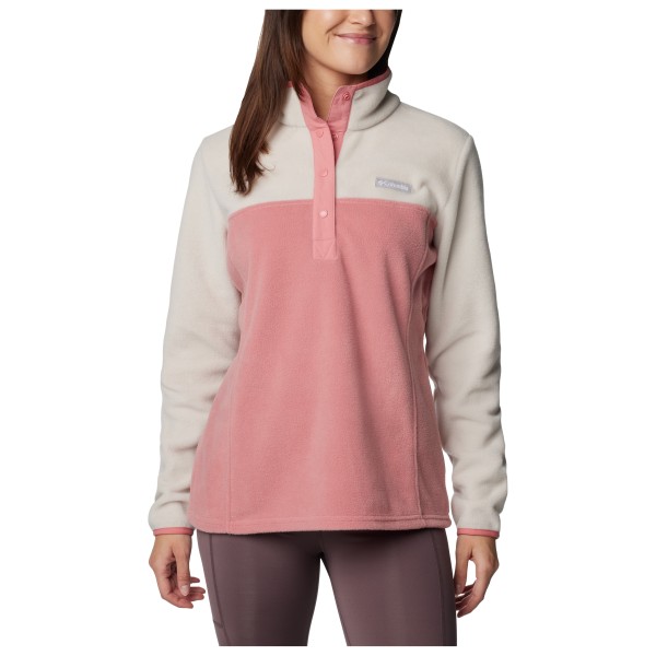 Columbia - Women's Benton Springs 1/2 Snap Pull Over II - Fleecepullover Gr L rosa von Columbia