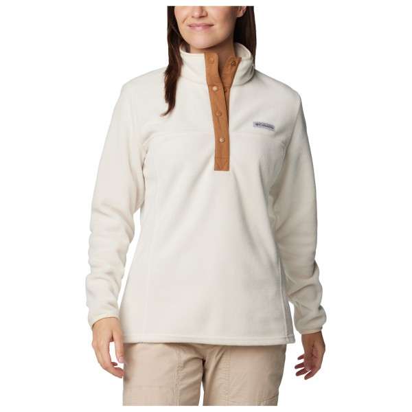 Columbia - Women's Benton Springs 1/2 Snap Pull Over II - Fleecepullover Gr L weiß von Columbia