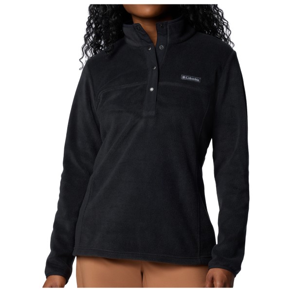 Columbia - Women's Benton Springs 1/2 Snap Pull Over II - Fleecepullover Gr M schwarz von Columbia