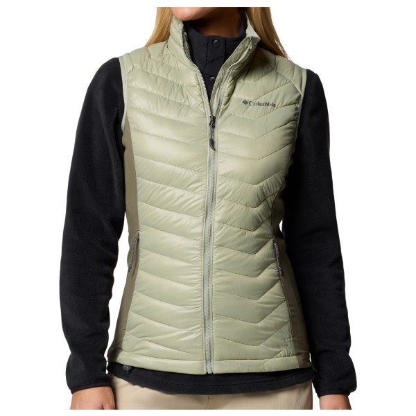 Columbia - Women's Powder Pass II Hybrid Vest - Kunstfasergilet Gr L schwarz von Columbia