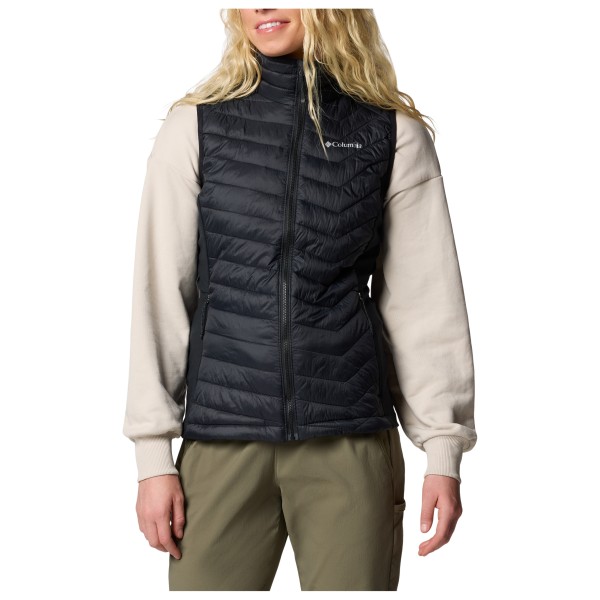 Columbia - Women's Powder Pass II Hybrid Vest - Kunstfasergilet Gr XS schwarz von Columbia