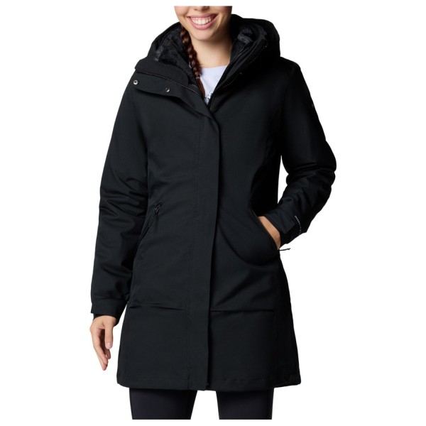 Columbia - Women's Pulaski II Interchange Jacket - Mantel Gr S schwarz von Columbia