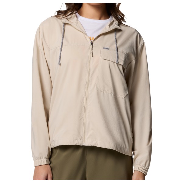 Columbia - Women's Skien Valley Hooded L/S Shirt - Windjacke Gr XS beige von Columbia