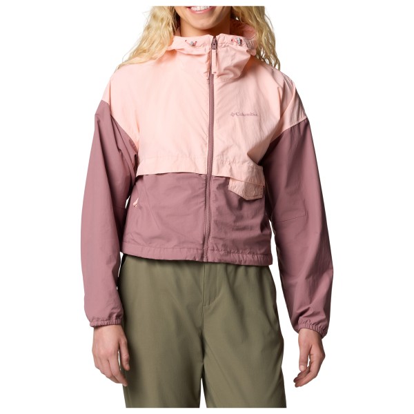 Columbia - Women's Spire Valley Cropped Windbreaker - Windjacke Gr L rosa von Columbia