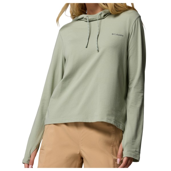 Columbia - Women's Sun Trek Hoodie II - Funktionsshirt Gr S grau von Columbia