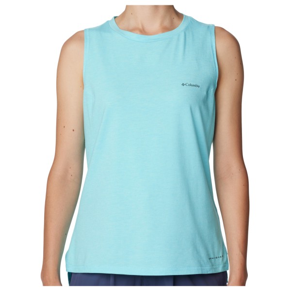 Columbia - Women's Sun Trek Tank - Tank Top Gr L blau von Columbia