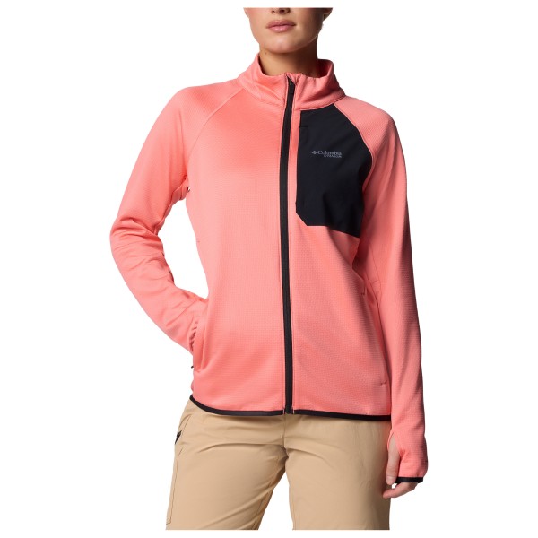 Columbia - Women's Triple Canyon Grid Fleece Full Zip - Fleecejacke Gr S rot Columbia - Women's Triple Canyon Grid Fleece Full Zip - Fleecejacke Gr S rot von Columbia