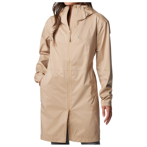 Columbia - Women's Weekend Adventure Long Shell - Mantel Gr L beige von Columbia