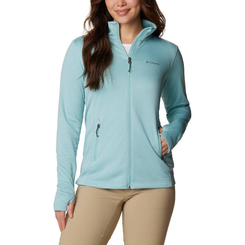 Fleecejacke Ohne Kapuze Damen Blau S von Columbia