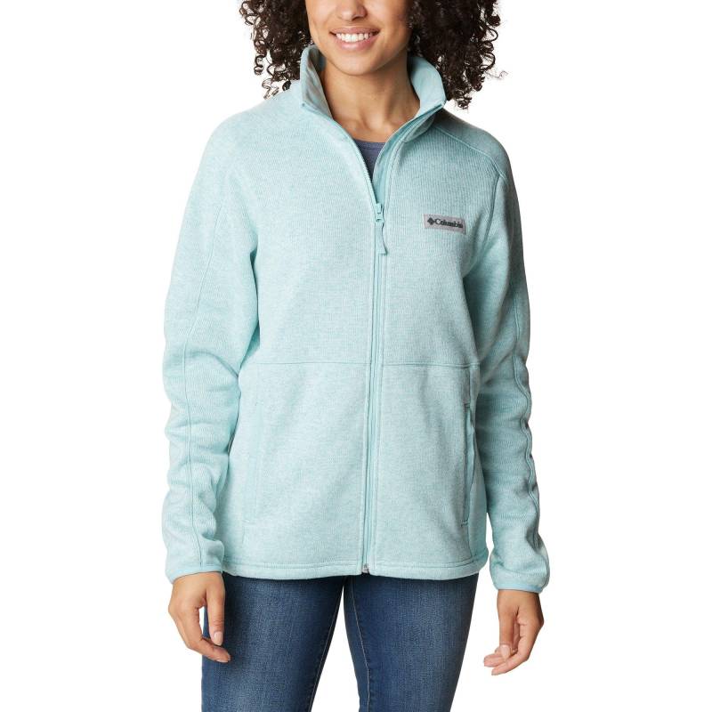 Fleecejacke Ohne Kapuze Damen Hellblau M von Columbia