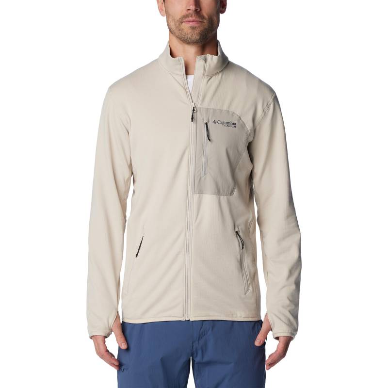 Fleecejacke Ohne Kapuze Herren Beige L von Columbia