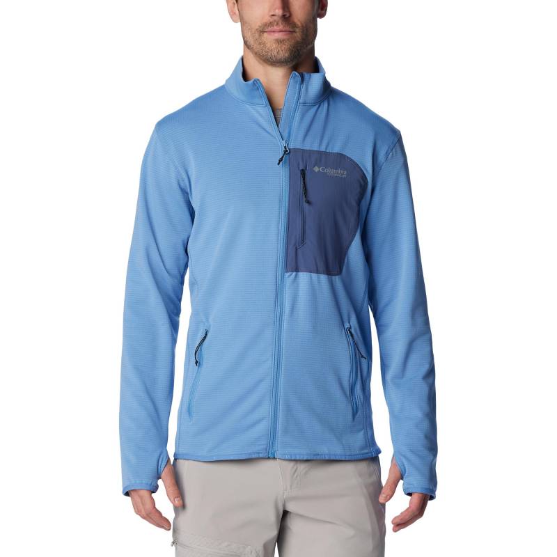 Fleecejacke Ohne Kapuze Herren Blau L von Columbia