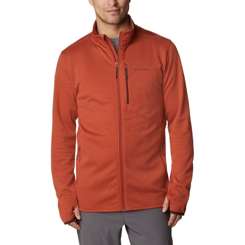 Fleecejacke Ohne Kapuze Herren Rot M von Columbia