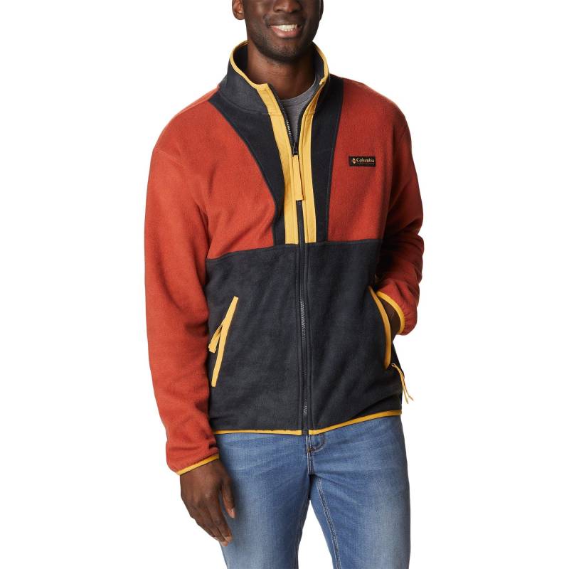 Fleecejacke Ohne Kapuze Herren Rot M von Columbia