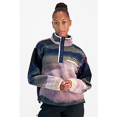 Helvetia™ II Printed Cropped Half Snap Damen Midlayer von Columbia