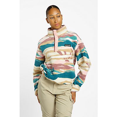 Helvetia™ II Printed Cropped Half Snap Damen Midlayer von Columbia