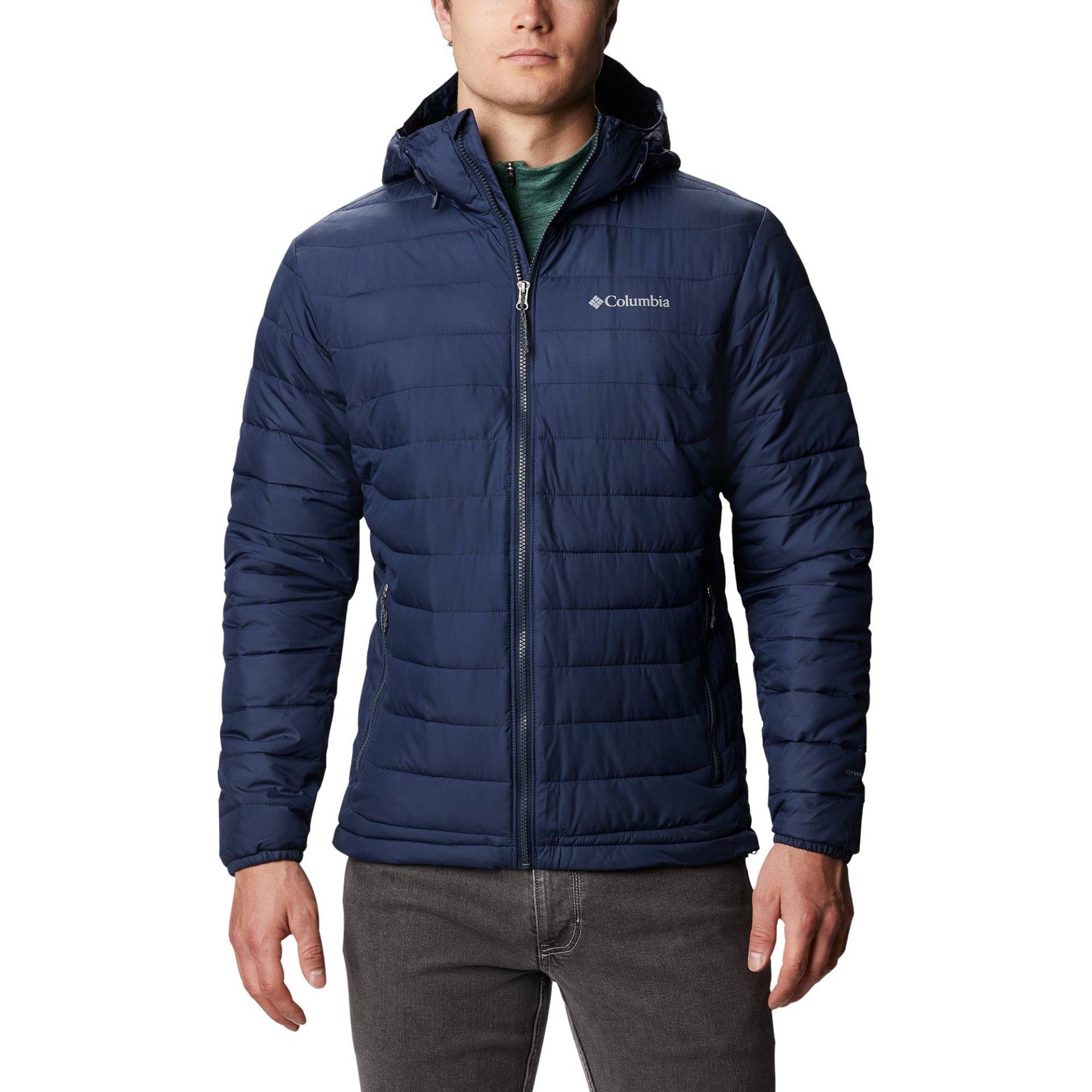 Trekkingjacke Mit Kapuze Herren Marine L von Columbia