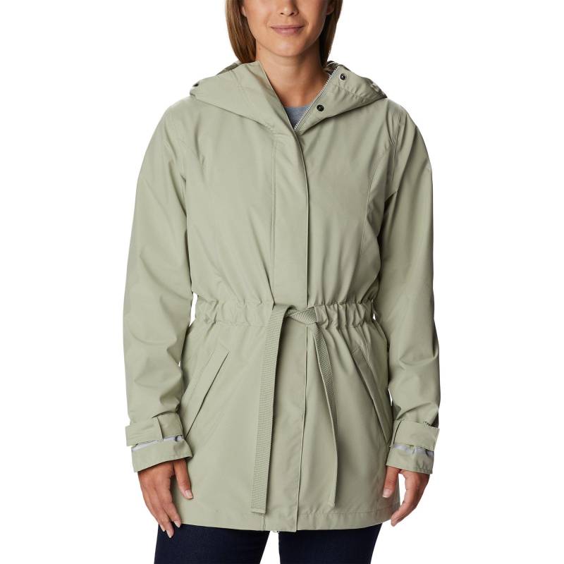 Regenjacke Mit Kapuze Damen Pastellgrün M von Columbia