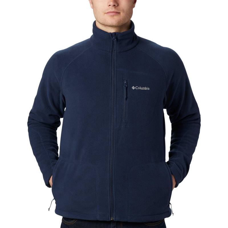 Fleecejacke Ohne Kapuze Herren Marine S von Columbia