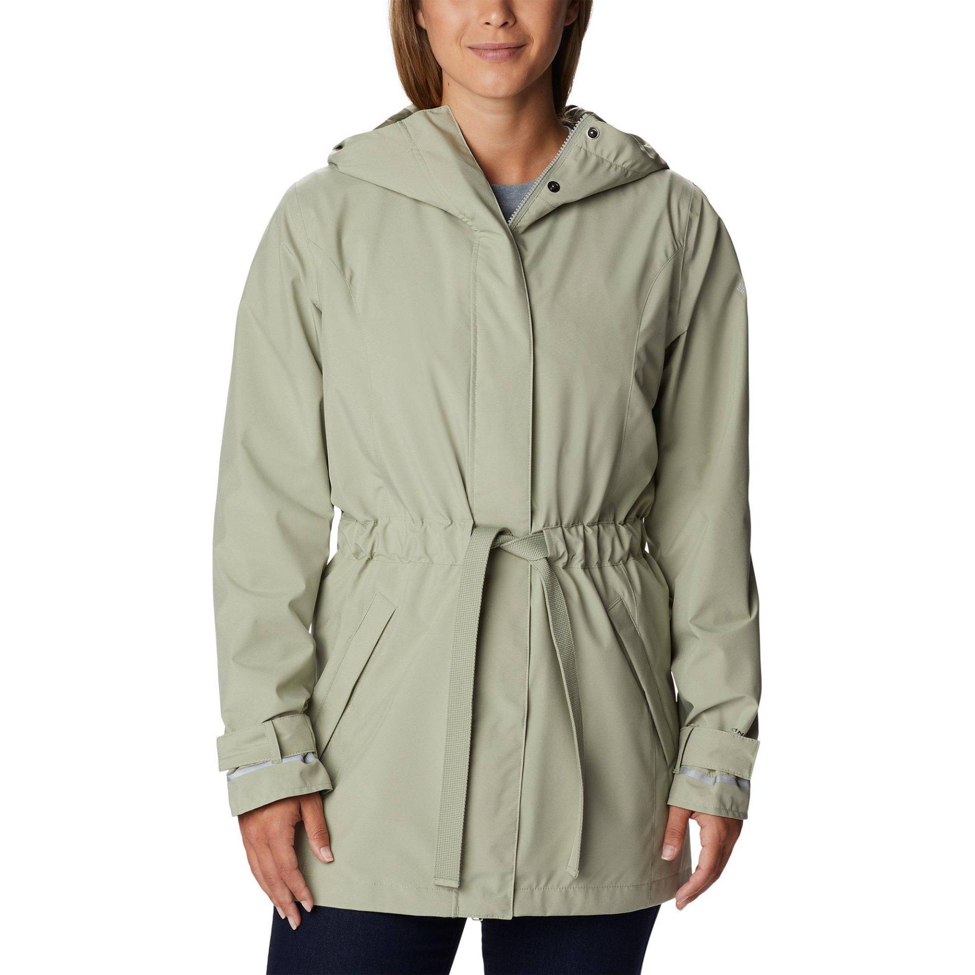 Regenjacke Mit Kapuze Damen Pastellgrün S von Columbia