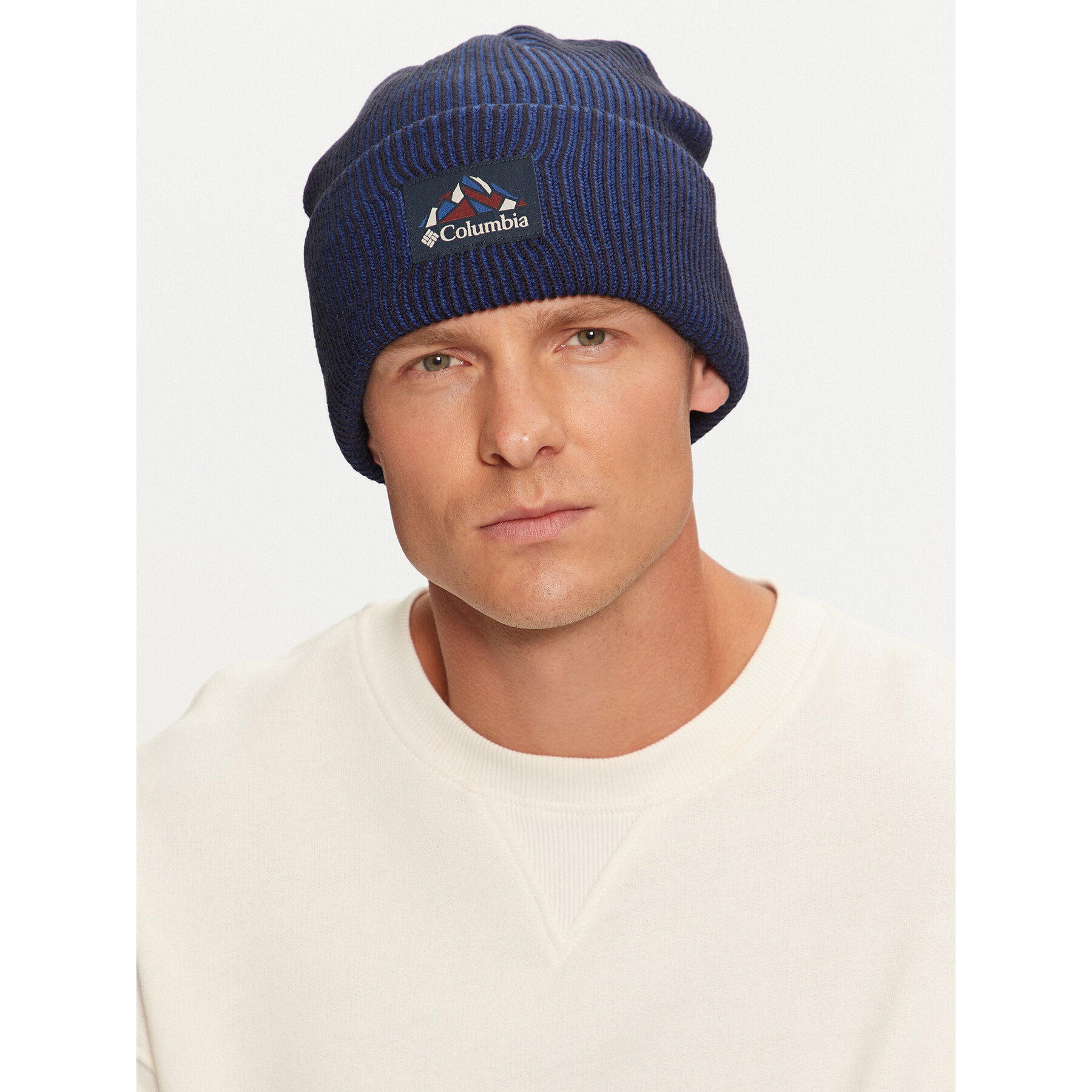 Mütze Columbia Provisions Cuffed Beanie 2092601 Blau von Columbia