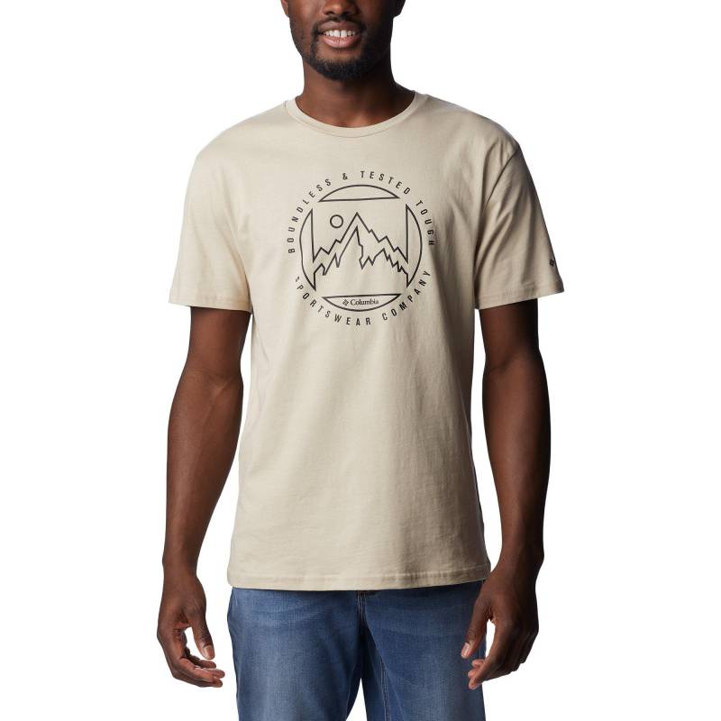 T-shirt Herren Beige M von Columbia