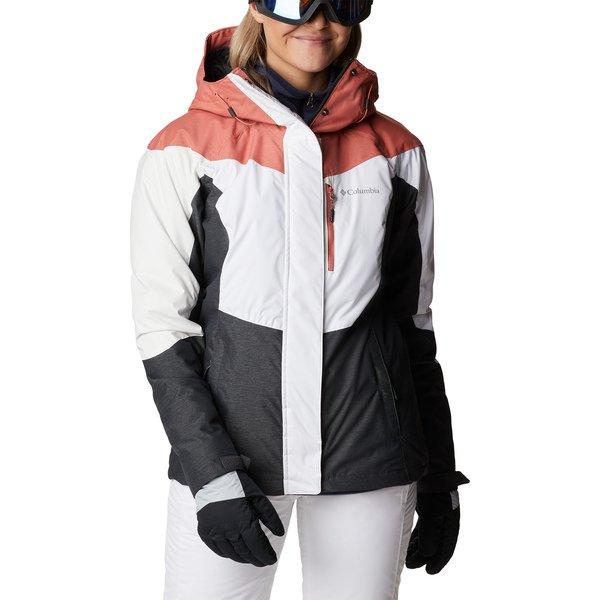 Skijacke, Mit Kapuze Damen Weiss XS von Columbia