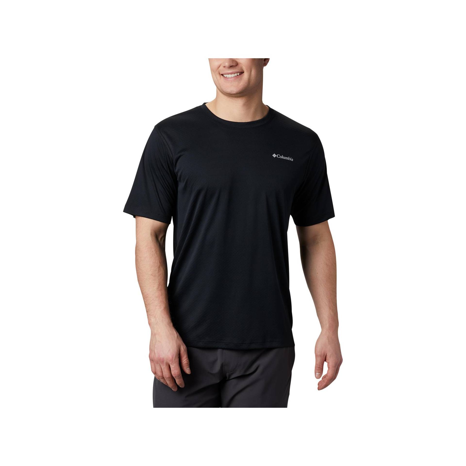 T-shirt Herren Black M von Columbia