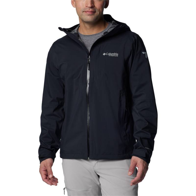 Columbia - Trekkingjacke mit Kapuze, für Herren, Black, Größe L von Columbia