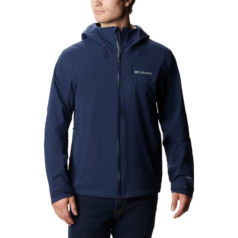 Trekkingjacke Mit Kapuze Herren Marine XL von Columbia