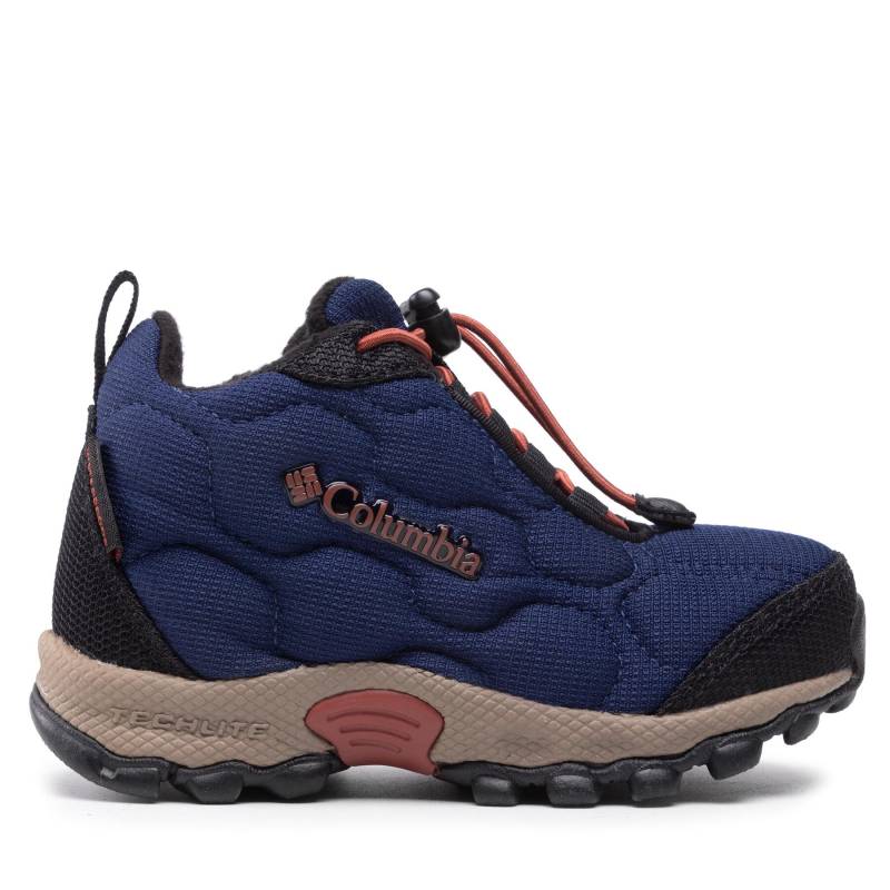 Trekkingschuhe Columbia Childrens Firecamp Mid 2 Wp BC1201 Dunkelblau von Columbia