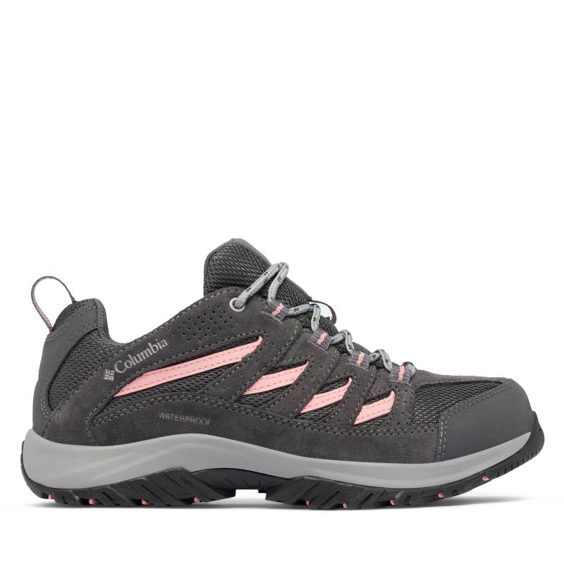 Trekkingschuhe Columbia Crestwood Waterproof 2099881 Grau von Columbia