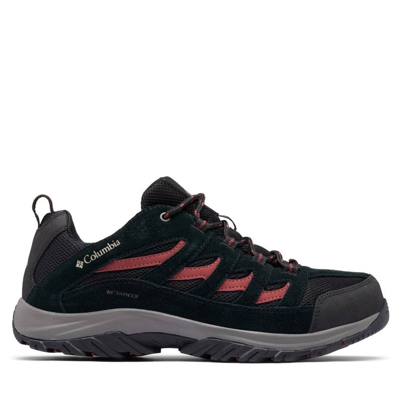 Trekkingschuhe Columbia Crestwood Waterproof 2100651 Schwarz von Columbia