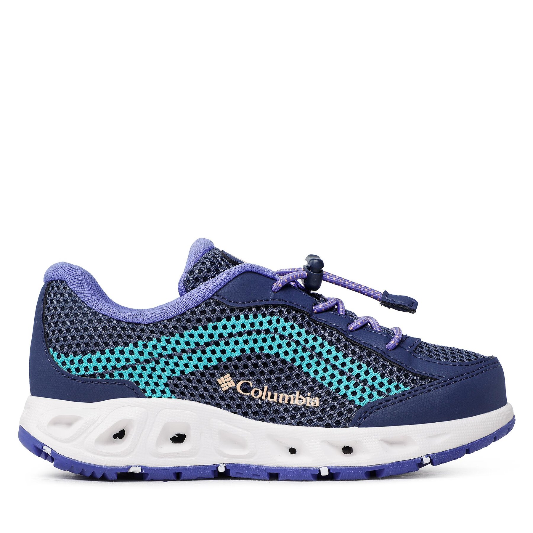 Trekkingschuhe Columbia Youth Drainmaker IV BY1091 Dunkelblau von Columbia