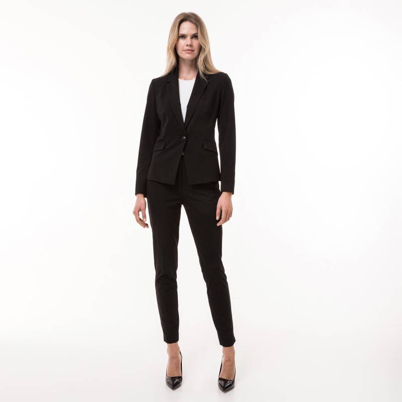 Comma - Blazer, für Damen, Black, Größe 42 von Comma