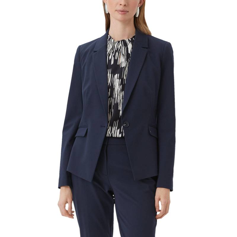 Comma - Blazer, für Damen, Blau, Größe 34 von Comma