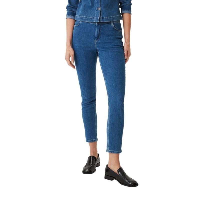 Comma - Jeans, für Damen, Blau Denim, Größe 40/REG von Comma