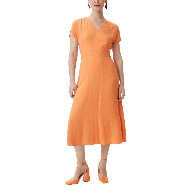 Comma - Kleid, für Damen, Orange Größe 34 von Comma