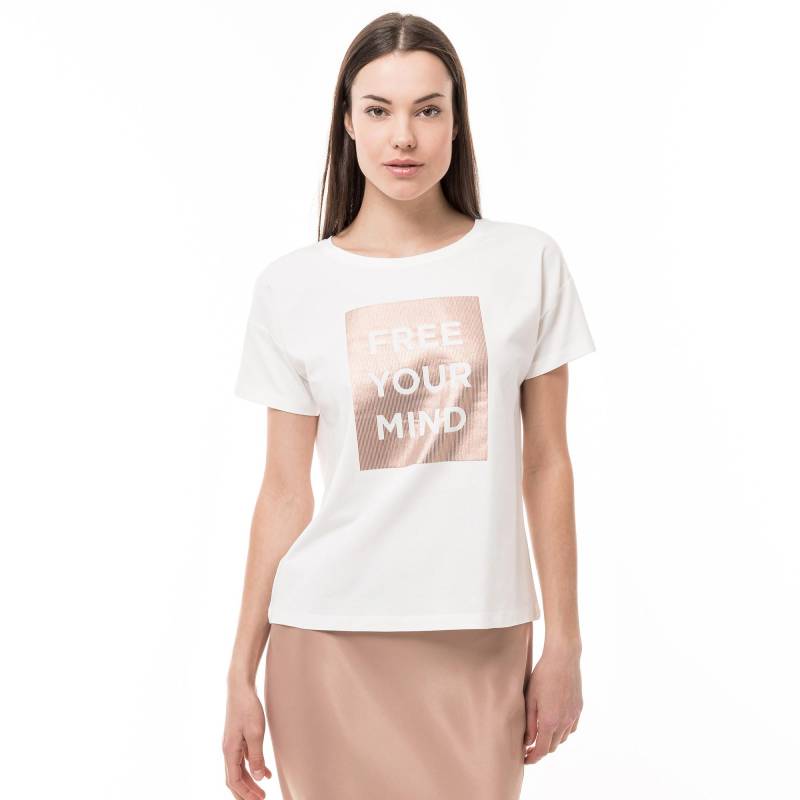 T-shirt Damen Weiss  40 von Comma