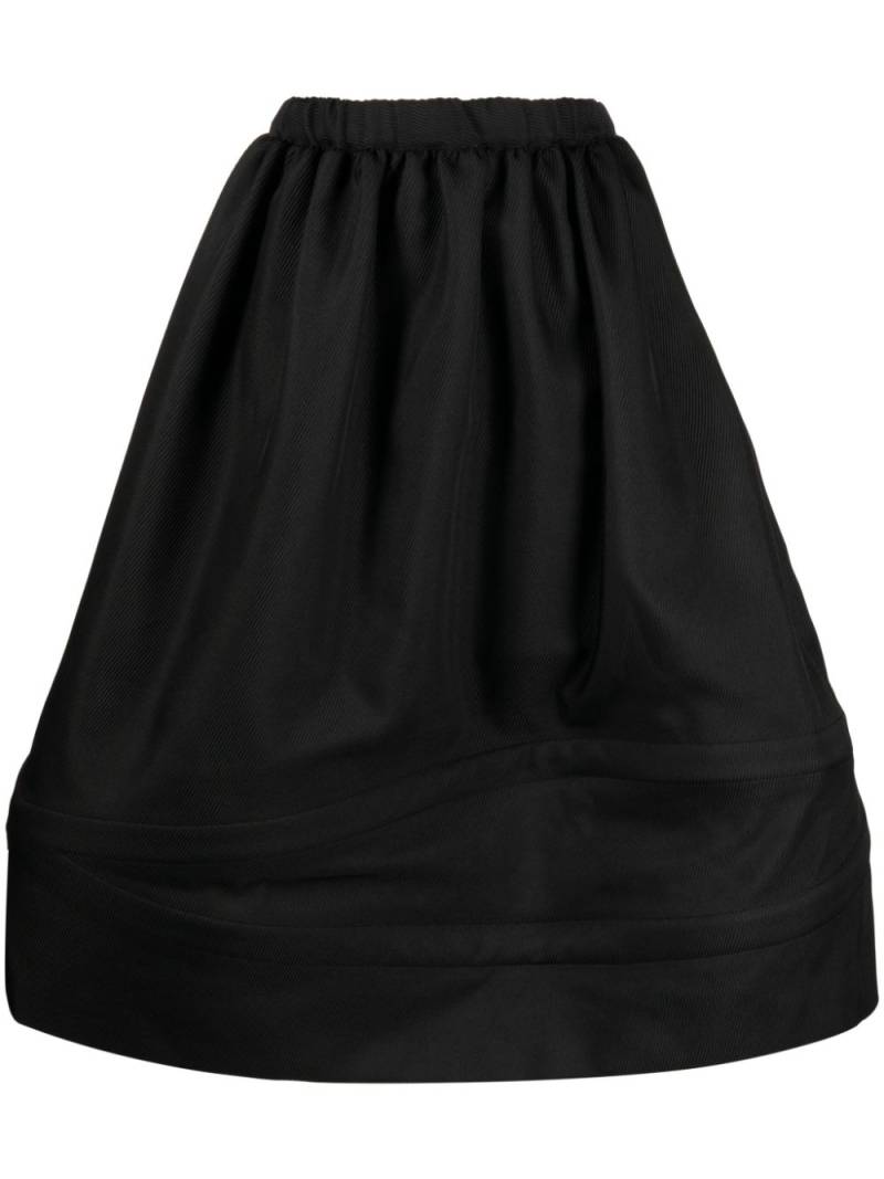 Comme Des Garçons Comme Des Garçons bell-shape full skirt - Black von Comme Des Garçons Comme Des Garçons