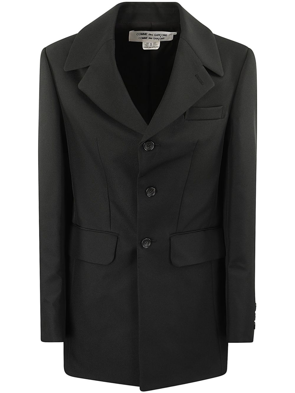 Comme Des Garçons Comme Des Garçons button-down blazer - Black von Comme Des Garçons Comme Des Garçons