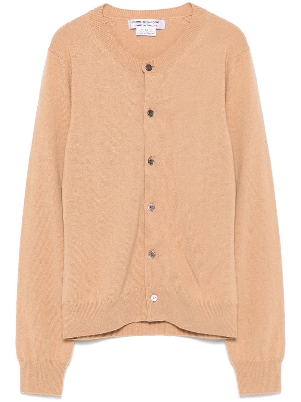 Comme Des Garçons Comme Des Garçons cashmere cardigan - Brown von Comme Des Garçons Comme Des Garçons