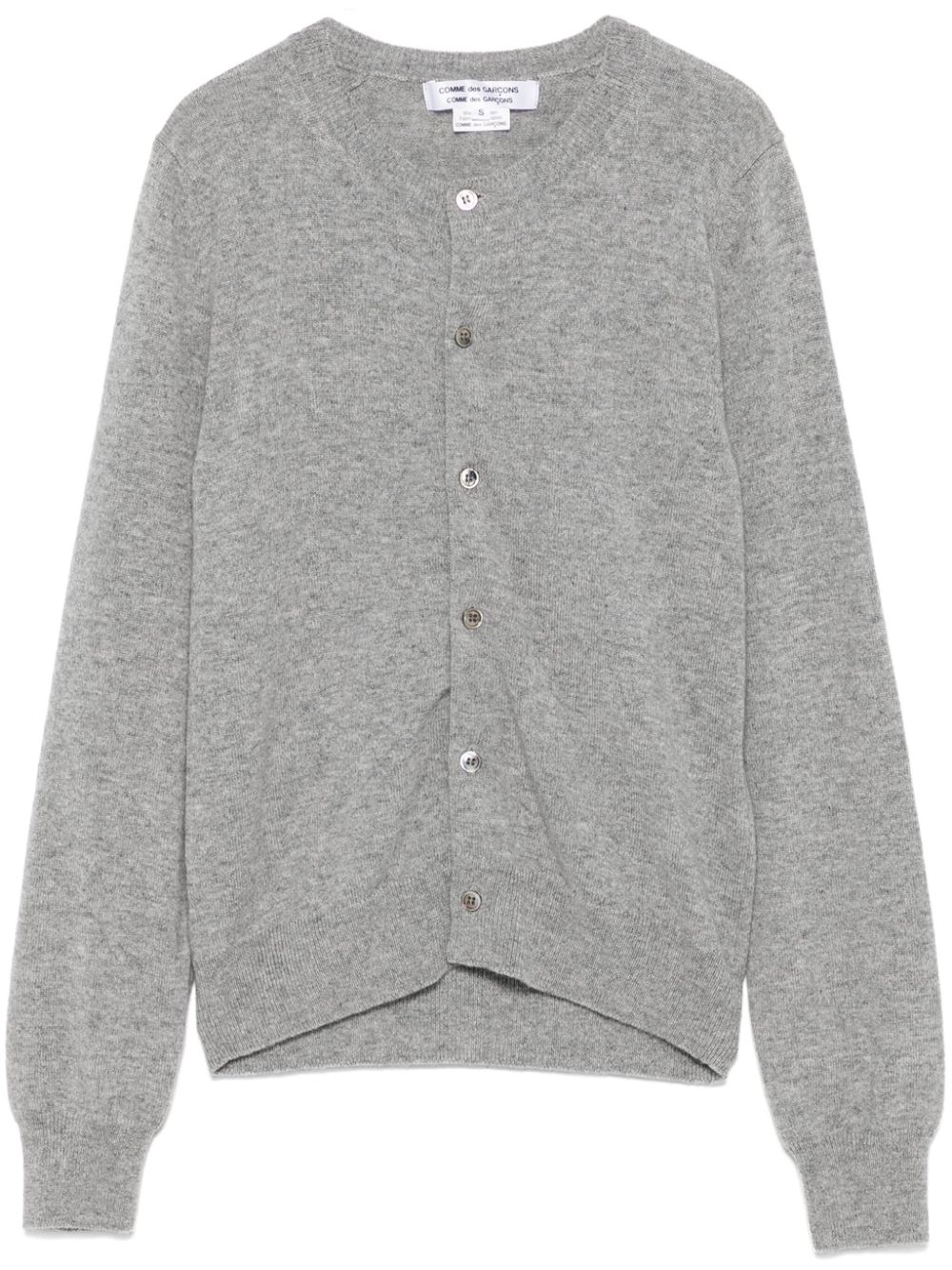 Comme Des Garçons Comme Des Garçons cashmere cardigan - Grey von Comme Des Garçons Comme Des Garçons