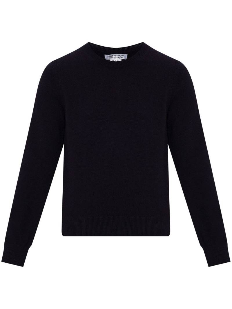 Comme Des Garçons Comme Des Garçons cashmere sweater - Black von Comme Des Garçons Comme Des Garçons