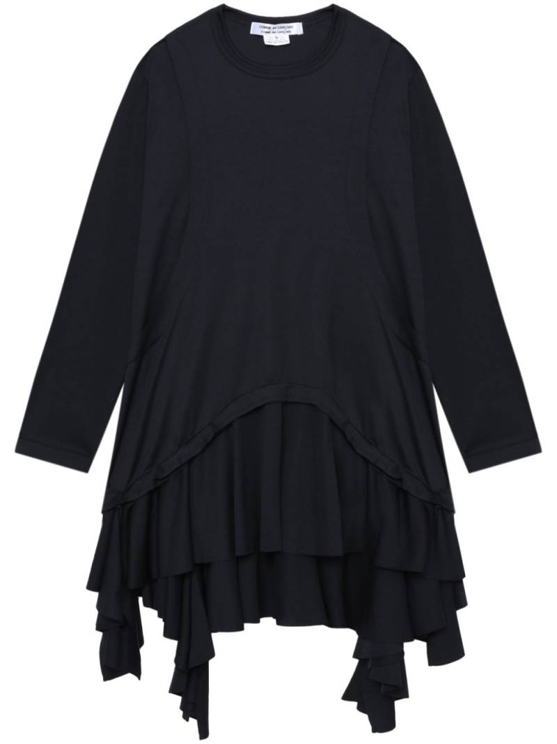 Comme Des Garçons Comme Des Garçons draped asymmetric dress - Black von Comme Des Garçons Comme Des Garçons