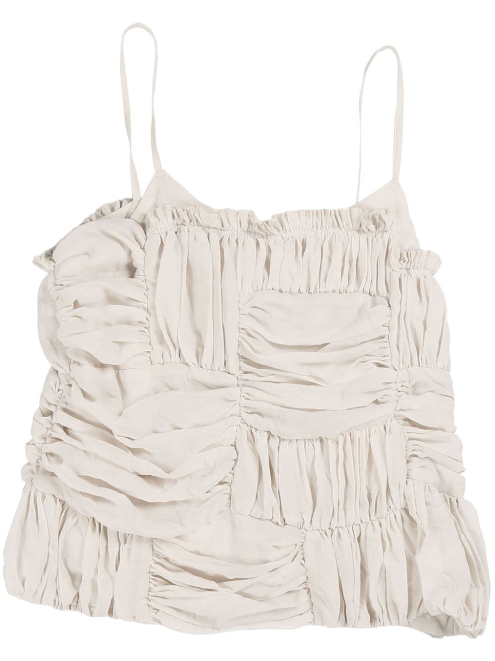 Comme Des Garçons Comme Des Garçons draped sleeveless top - Neutrals von Comme Des Garçons Comme Des Garçons