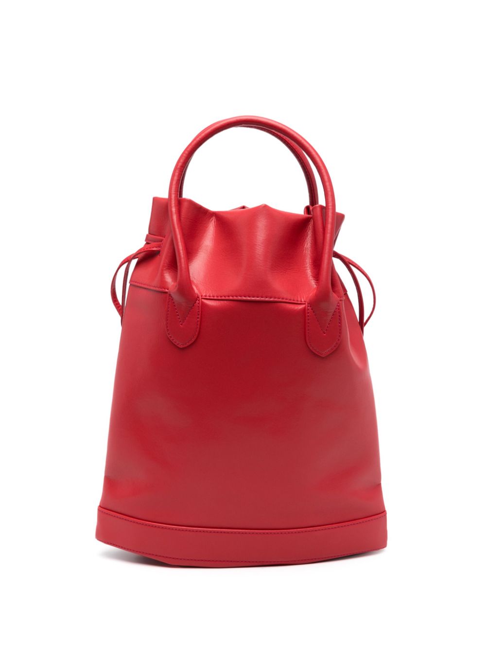 Comme Des Garçons Comme Des Garçons faux-leather tote bag - Red von Comme Des Garçons Comme Des Garçons