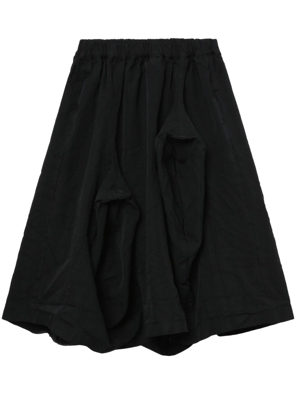 Comme Des Garçons Comme Des Garçons high-rise A-line skirt - Black von Comme Des Garçons Comme Des Garçons