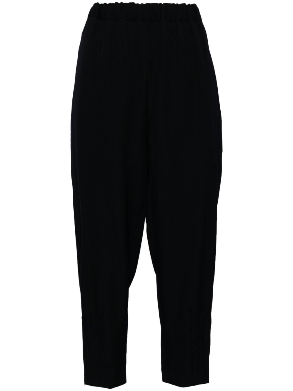 Comme Des Garçons Comme Des Garçons high-waist cropped trousers - Black von Comme Des Garçons Comme Des Garçons